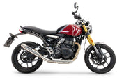 GPR Deeptone Inox Slip-on Exhaust For Triumph Speed 400 2023-2025 E5.T.101.DE