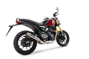 GPR Deeptone Inox Slip-on Exhaust For Triumph Speed 400 2023-2025 E5.T.101.DE