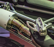 GPR Furore Evo4 Nero Slip-on Exhaust For Triumph Tiger 900 2020-2023