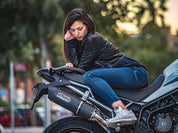 GPR Furore Evo4 Nero Slip-on Exhaust For Triumph Tiger 900 2020-2023