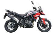 GPR Furore Evo4 Nero Slip-on Exhaust For Triumph Tiger 850 2020-2024