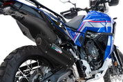 GPR Furore-X Titanio Nero Slip-on Exhaust For Yamaha Tenere 700 2021-2024