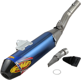 YZ450F FMF 4.1 RCT Slip-On Exhaust Pipe Blue Yamaha YZ 450F 2018-2026 - 044445