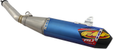 FMF 044455 Factory 4.1 Slip-On Exhaust Pipe Blue 2019-2026 Yamaha YZ 250F YZ250F