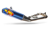 FMF Factory 4.1 RCT Full Exhaust Pipe Blue Cap 2019-2026 Yamaha YZ250F - 044487
