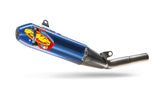 FMF Factory 4.1 RCT Slip-On Exhaust Pipe Blue Cap 2018-26 Yamaha YZ450F - 044488