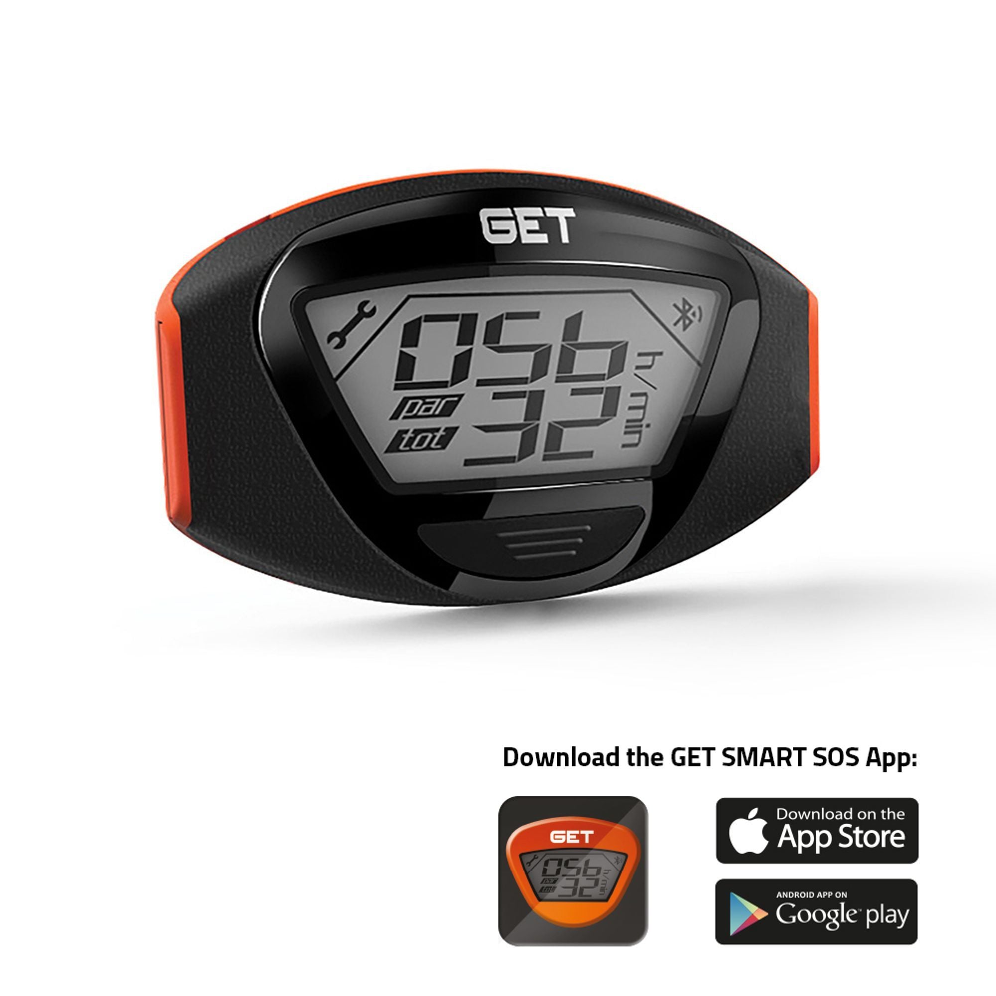 GET Smart SOS Hourmeter - Wireless Hour Meter & SOS Alarm GK-GETHM-0001