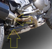 GPR Furore Nero Slip-on Exhaust For Honda Crossrunner 800 VFR800X 2011-2014
