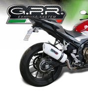 GPR Albus Ceramic Slip-on Exhaust For Honda CB500X 2013-2015 H.222.ALB