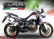 GPR Albus Ceramic Slip-on Exhaust For Honda CRF1000L Africa Twin 2015-2017