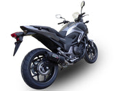 GPR Furore Nero Slip-on Exhaust For Honda NC750X NC750S DCT 2014-2015
