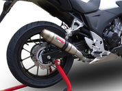 GPR Deeptone Inox Slip-on Exhaust For Honda CB500X 2019-2025 H.244.1.DE