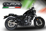 GPR Ultracone Slip-on Exhaust For Honda Rebel 500 2017-2020 H.250.ULTRA