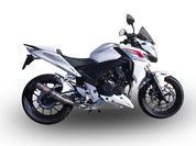 GPR Deeptone Inox Slip-on Exhaust For Honda CB500F 2021-2025 H.253.1.DE