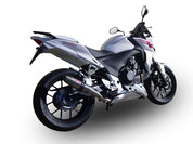 GPR Deeptone Inox Slip-on Exhaust For Honda CB500F 2021-2025 H.253.1.DE