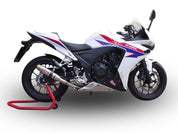 GPR Deeptone Inox Slip-on Exhaust For Honda CBR500R 2023-2024 H.254.1.DE
