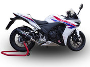 GPR Furore Nero Slip-on Exhaust For Honda CBR500R 2023-2024 H.254.1.FUNE