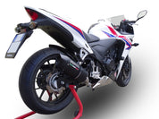 GPR Furore Nero Slip-on Exhaust For Honda CBR500R 2023-2024 H.254.1.FUNE