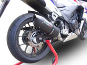GPR Furore Nero Slip-on Exhaust For Honda CBR500R 2019-2022 H.254.FUNE