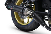 GPR M3 Black Titanium Slip-on Exhaust For Honda Rebel 1100 2021-2024