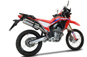 GPR Dual Inox Slip-on Exhaust For Honda Crf 300L / Rally 2021-2024