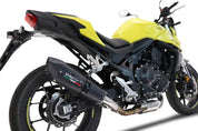 GPR M3 Black Titanium Slip-on Exhaust For Honda CB 750 Hornet 2023-2024