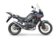 GPR Dual Poppy Slip-on Exhaust For Honda TRANSALP 750 2023-2025