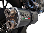 GPR Dual Poppy Slip-on Exhaust For Honda TRANSALP 750 2023-2025