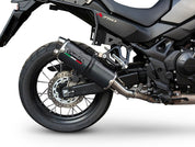 GPR Dual Poppy Slip-on Exhaust For Honda TRANSALP 750 2023-2025