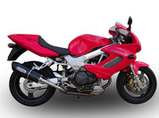 GPR Furore Nero Double Slip-on Exhaust For Honda VTR1000F Firestorm 1997-2007