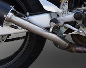 GPR M3 Poppy Double Slip-on Exhaust For Honda VTR1000F Firestorm 1997-2007
