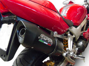 GPR Furore Nero Double Slip-on Exhaust For Honda VTR1000F Firestorm 1997-2007