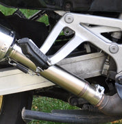 GPR Satinox Slip-on Exhaust For Honda Africa Twin NXR/XRV 750 Rd04 1990-1992