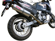 GPR Trioval Slip-on Exhaust For Honda Africa Twin XRV 750 RD07 1993-2003