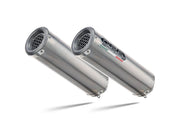 GPR M3 Titanium Natural Double Slip-on Exhaust For Honda VTR1000 Sp-1 RC51 2000-2001