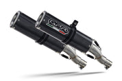 GPR M3 Poppy Double Slip-on Exhaust For Honda VTR1000 Sp-1 RC51 2000-2001
