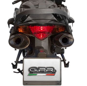GPR Furore Nero Double Slip-on Exhaust For Honda VFR800 V-Tec 2002-2013