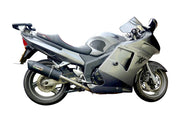 GPR Furore Nero Double Slip-on Exhaust For Honda Cbr1100XX Superblackbird/X Eleven 1997-2006