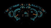 Dakota Digital 1955-1956 Chevrolet Car HDX Analog Gauge kit HDX-55C