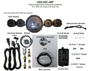 Dakota Digital 1959-1960 Chevrolet Impala HDX Analog Gauge kit HDX-59C-IMP