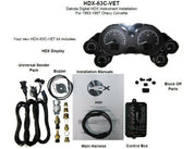 Dakota Digital 1963-1967 Chevrolet Corvette HDX Analog Gauge kit HDX-63C-VET