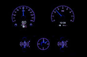 Dakota Digital 1967 Chevrolet Camaro HDX Analog Gauge kit With Console Gauges HDX-67C-CAC