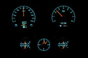 Dakota Digital 1967 Chevrolet Camaro HDX Analog Gauge kit With Console Gauges HDX-67C-CAC