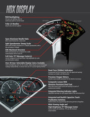 Dakota Digital 1970-1981 Chevrolet Camaro HDX Analog Gauge kit HDX-70C-CAM