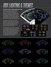 Dakota Digital 1970-1981 Chevrolet Camaro HDX Analog Gauge kit HDX-70C-CAM