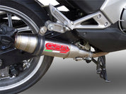 GPR Deeptone Inox Slip-on Exhaust For Honda Integra 750 2014-2015 HON.3.DE