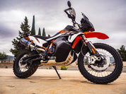 GPR Dual Poppy Slip-on Exhaust For Husqvarna Norden 901 2022-2024 HU.57.DUAL.PO