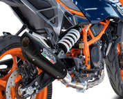 GPR GP-Revo Black Titanium Slip-on Exhaust For Husqvarna Vitpilen 125 2024-2025