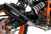 GPR GP-Revo Black Titanium Slip-on Exhaust For Husqvarna Vitpilen 125 2024-2025