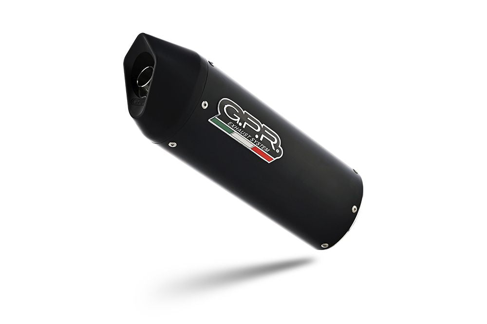 GPR Furore Nero Bolt-on Exhaust For Hyosung Comet 650 Gt/R 2004-2016 HY.3.FUNE